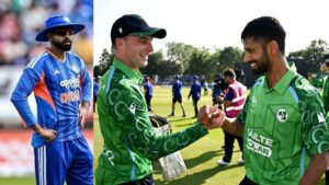 Image coutesy: BCCI / Ireland cricket